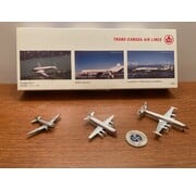 Herpa Trans-Canada Airlines set of 3: DC3/L1049/Viscount 1:500**Discontinued**