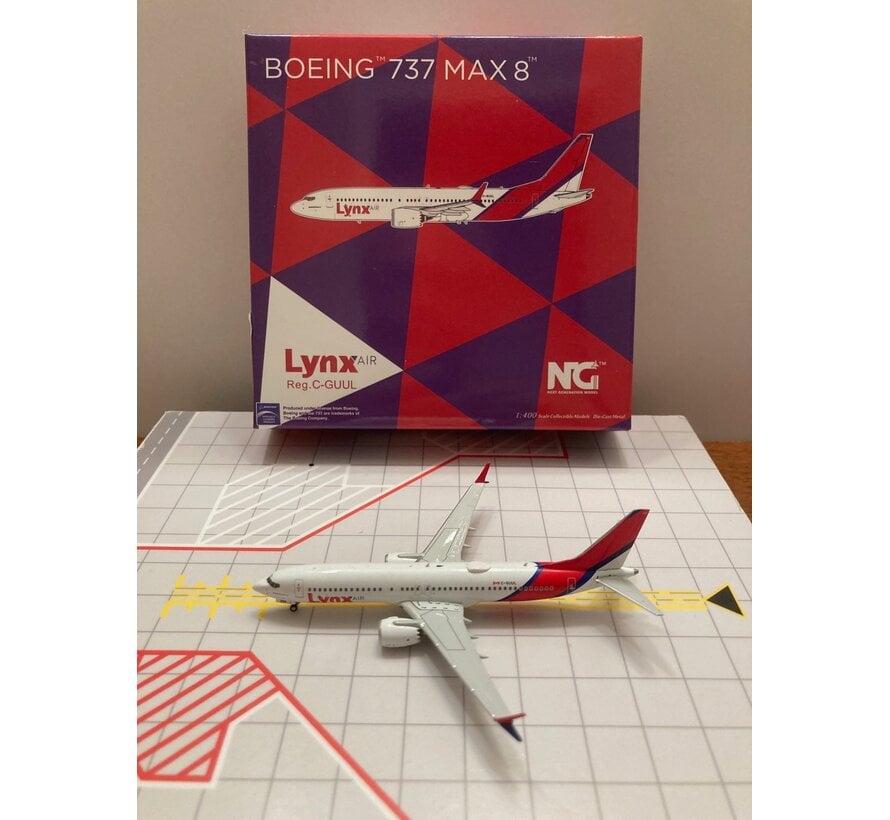 B737-8 MAX Lynx Air C-GUUL 1:400**Collection sale**
