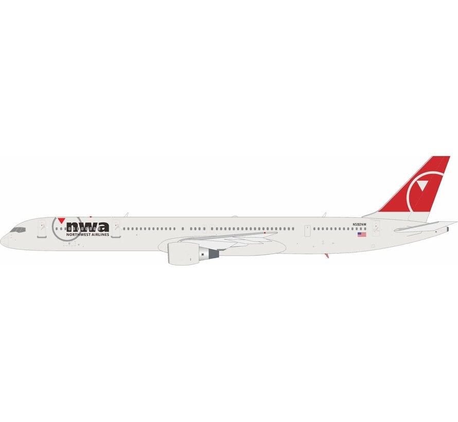 B757-300 Northwest Airlines NWA final livery N592NW 1:200 +pre-order+