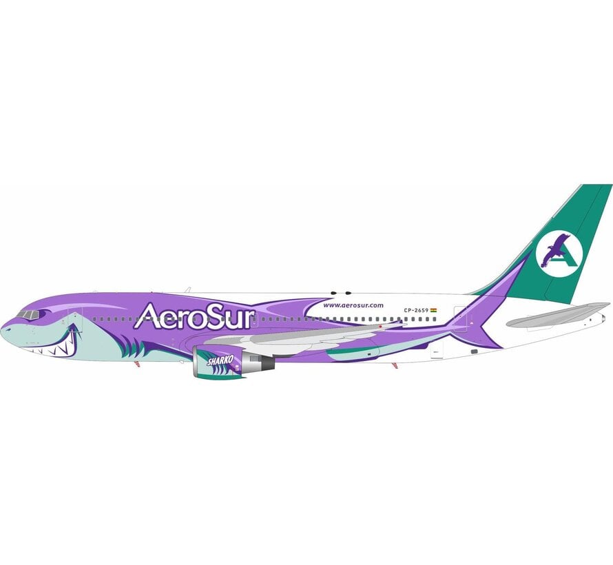 B767-200ER AeroSur Sharko livery CP-2659 1:200 +pre-order+