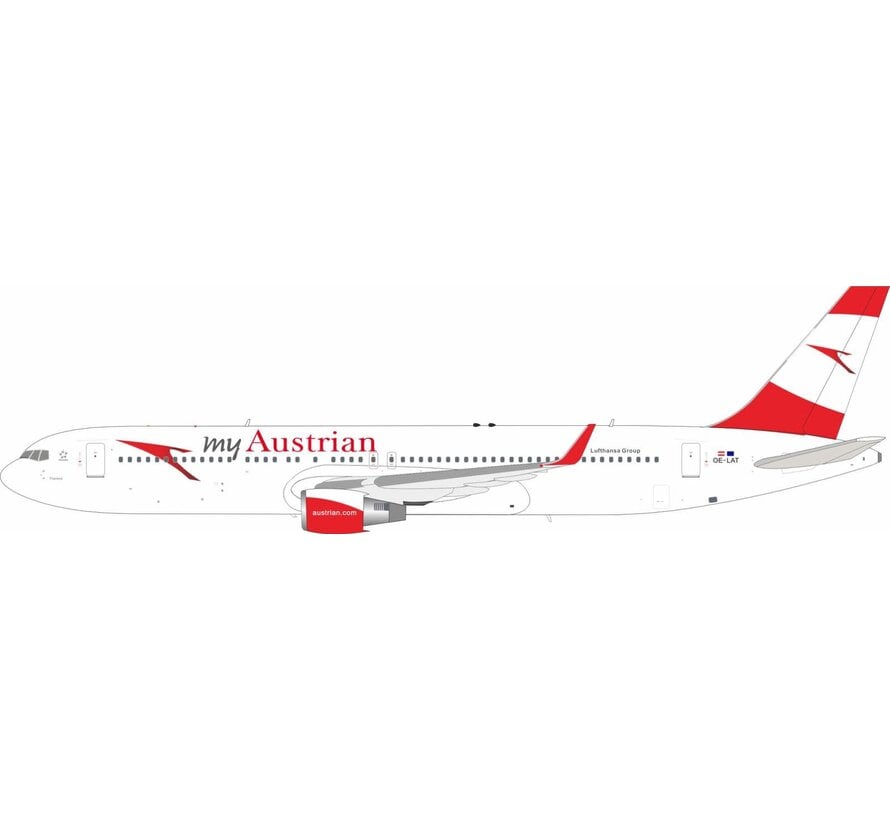B767-300ER(W) my Austrian Airlines OE-LAT 1:200 winglets +pre-order+
