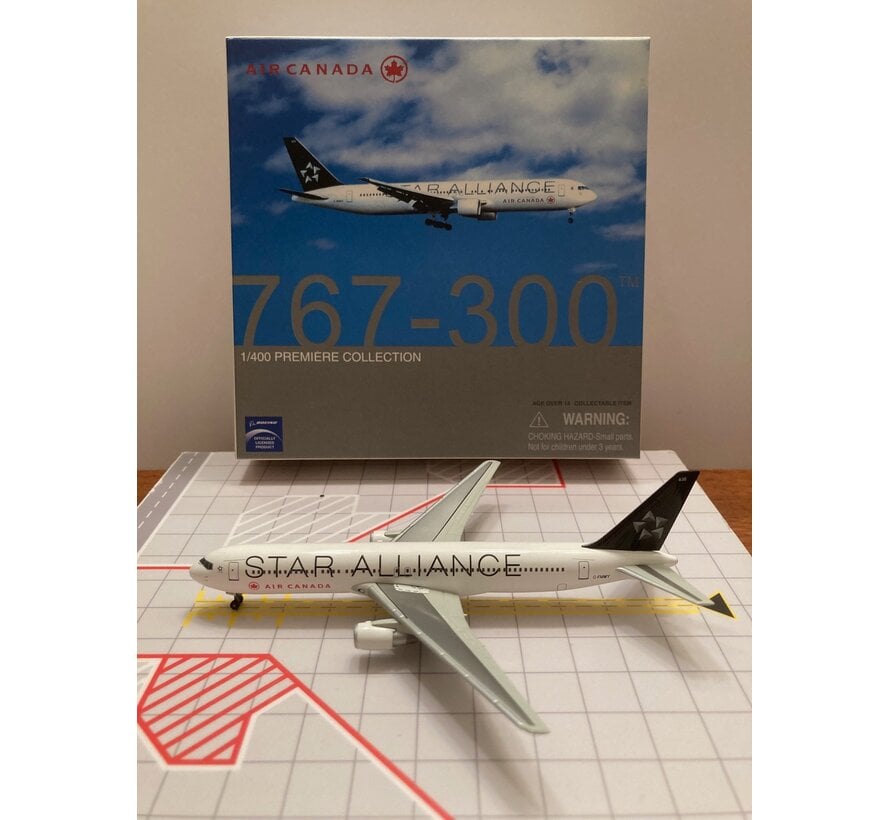 B767-300 Air Canada C-FMWY STAR ALLIANCE 1:400**Collection sale**