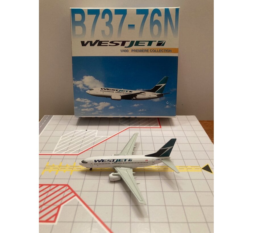 B737-700 Westjet  C-FIWS old colours 1:400**Collection sale**