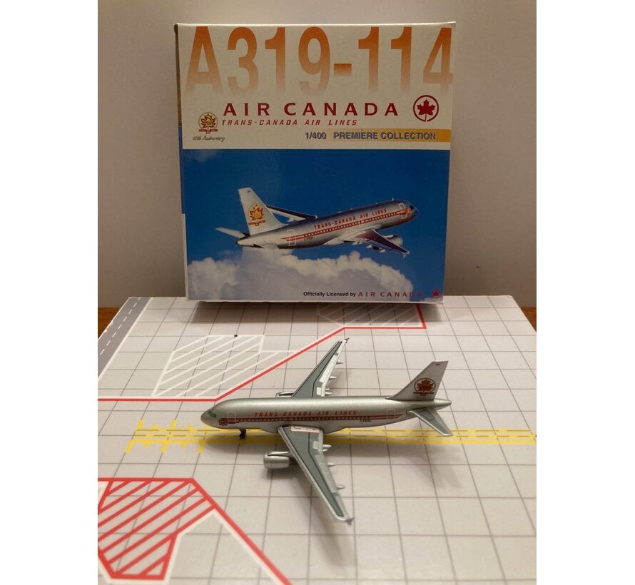 A319-114 Air Canada TCA 60th Anniversary 1:400 **Collection sale**