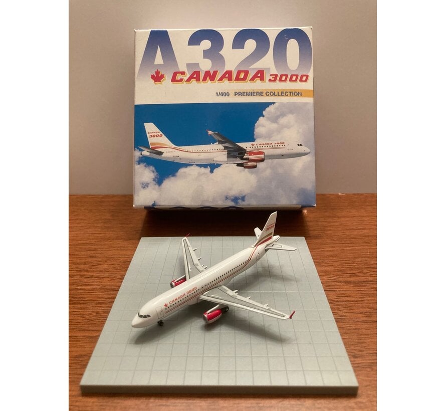 A320-200 Canada 3000  [no reg] with foil 1:400** Collection sale**