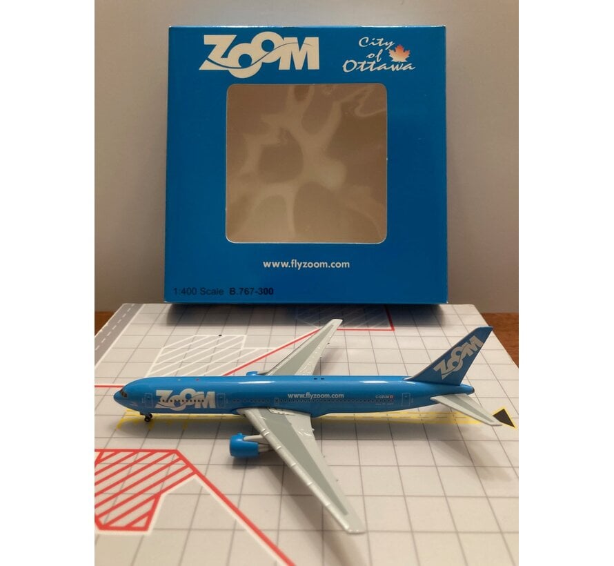 BigBird B767-300 Zoom C-GZUM 'City of Ottawa' 1:400**Collection sale**