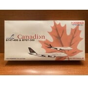 Dragon B747-400/B767-300 Canadian/Air Canada Green Tail 1:400 2-pack**Collection sale**