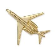 Johnson's Pin Citation X (3-D cast) Gold Plate