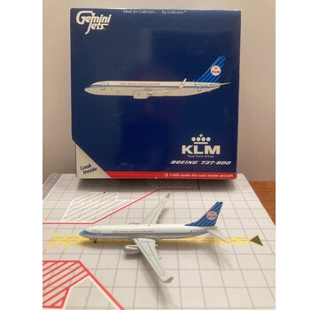 Gemini Jets B737-800W KLM PH-BXA Retro stripe tail 1:400 **Collection sale**