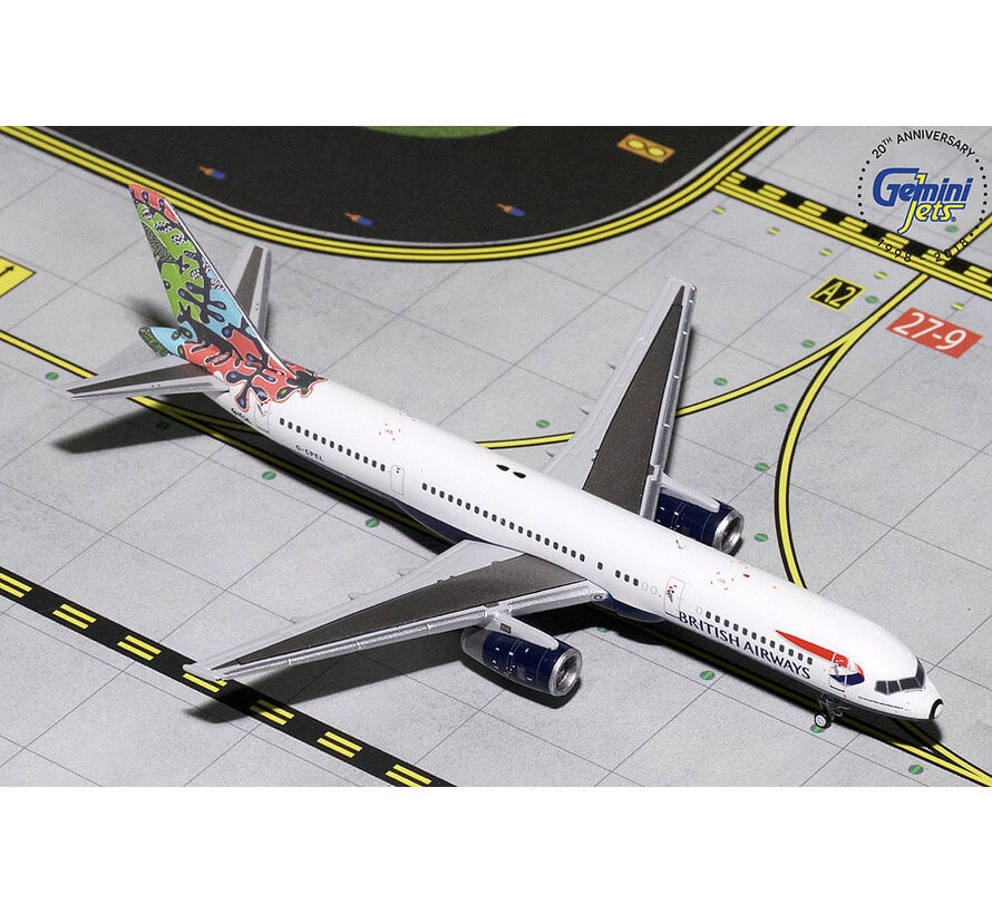 B757-200 British Airways G-CPEL 'Animals & Trees' 1:400**Collection sale**