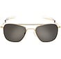 Aviator Military Special Edition 23K Gold Polarized American Gray
