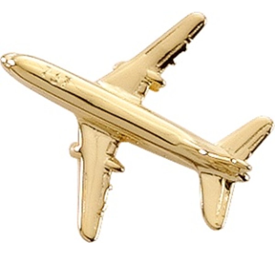 Pin Boeing B737 (3-D cast) Gold Plate