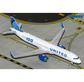 Gemini Jets A321neo United Airlines 100 Years livery N44550 1:400 *New Arrival