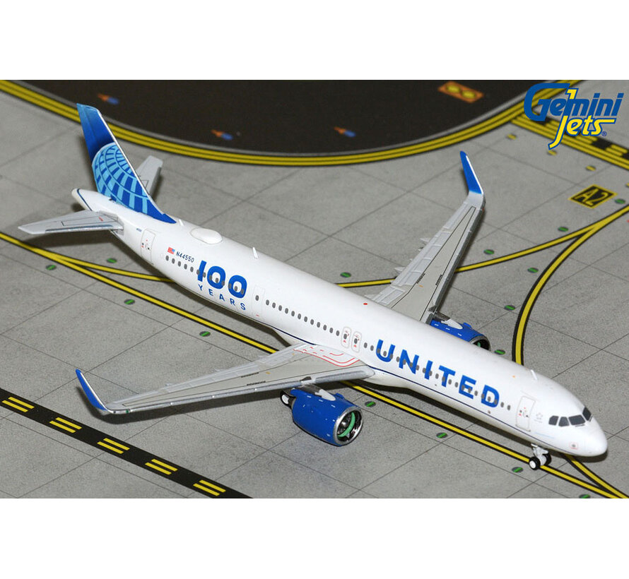 A321neo United Airlines 100 Years livery N44550 1:400 *New Arrival