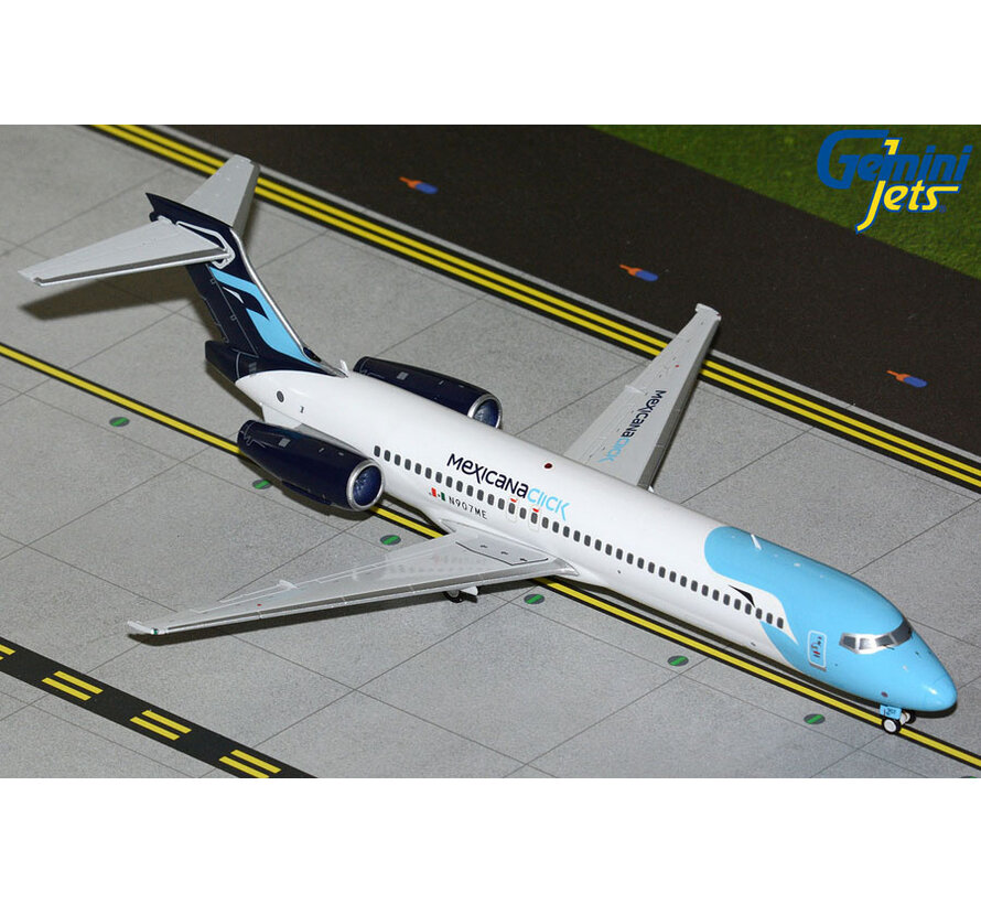 B717-200 Mexicana Click 2008 final livery N907ME 1:200 *New Arrival