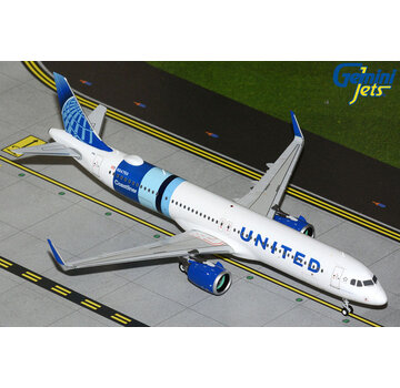 Gemini Jets A321neo United Airlines Blue Evolution "Coastliner" N94750 1:200 *New Arrival