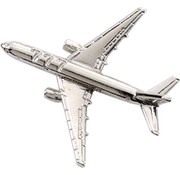 Johnson's Pin Boeing B777 (3-D cast) Silver Plate
