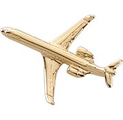 Johnson's Pin CRJ-200 (3-D cast) Gold Plate