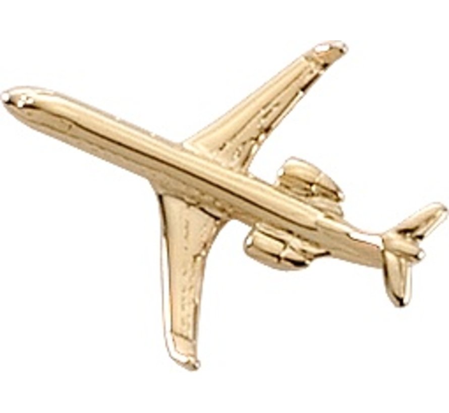 Pin CRJ-200 (3-D cast) Gold Plate
