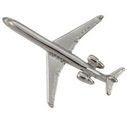 Johnson's Pin CRJ-900 (3-D cast) Silver Plate