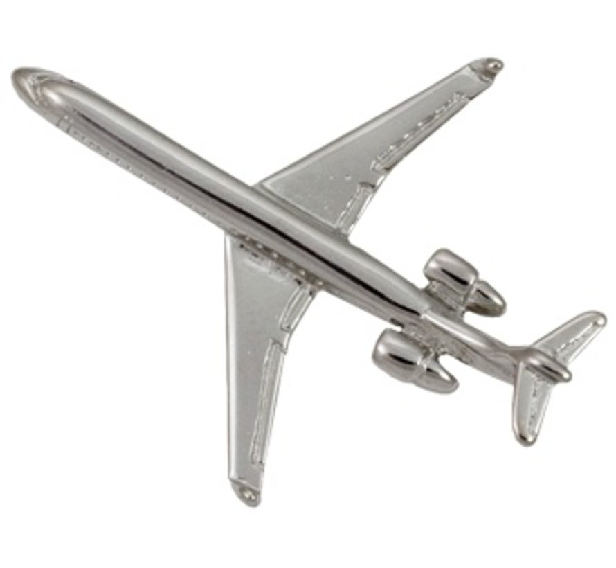 Pin CRJ-900 (3-D cast) Silver Plate
