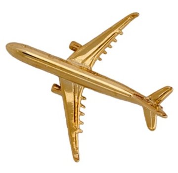 Johnson's Pin Airbus A330 (3-D cast) Gold Plate