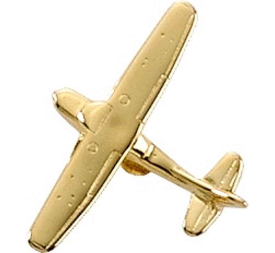 Pin Cessna 172 (3-D cast) Gold Plate