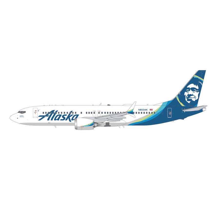 B737 MAX 8 Alaska Airlines  N803AK  1:200 * Pre-Order