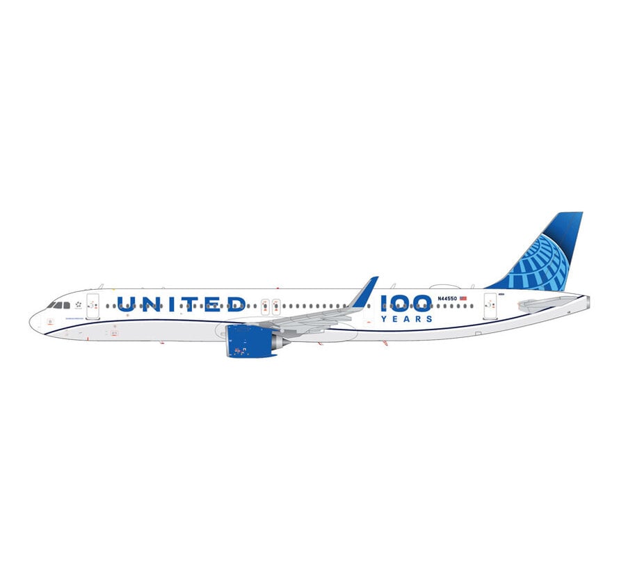 A321neo United Airlines  N44550 "100 Years" 1:200 * Pre-Order