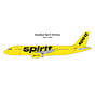A320-200 Spirit Airlines N604NK final revenue flight 1:400 * Pre-Order