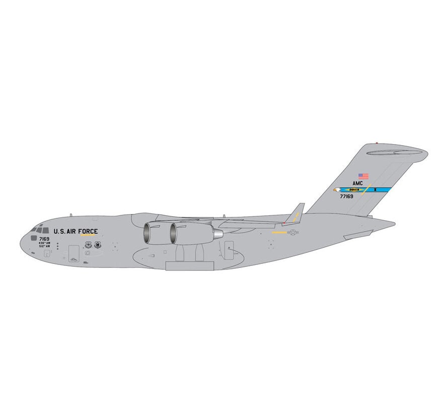 C-17A U.S. Air Force 07-7169 Dover Air Force Base 1:400 * Pre-Order