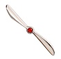 Pin Small Propeller Silver Plate Crystal