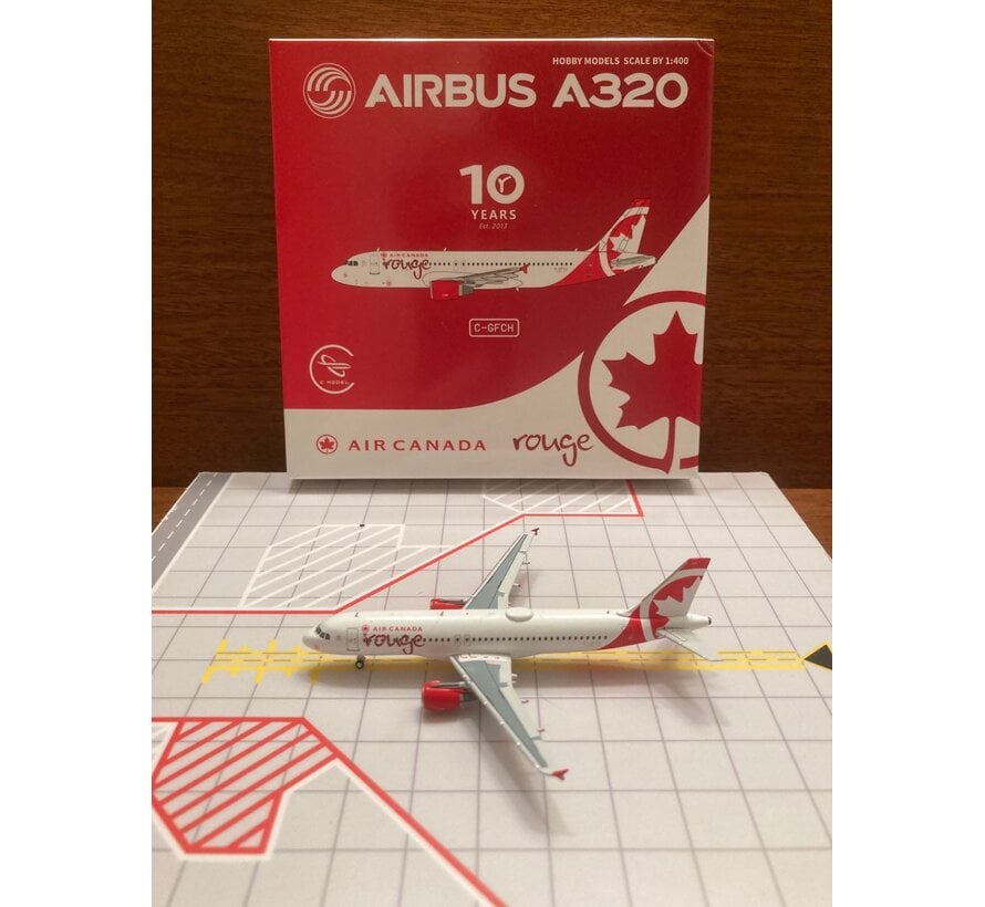 A320 Air Canada Rouge C-GFCH 1:400 **Collection sale**