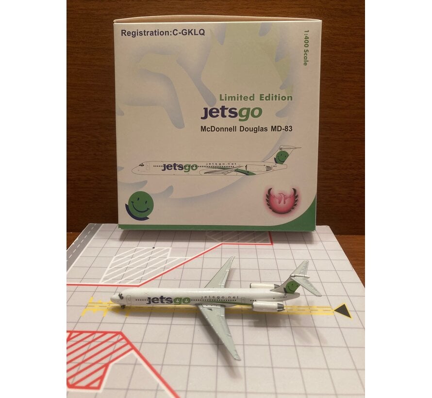 MD83 Jetsgo C-GKLQ 1:400**Collection sale**