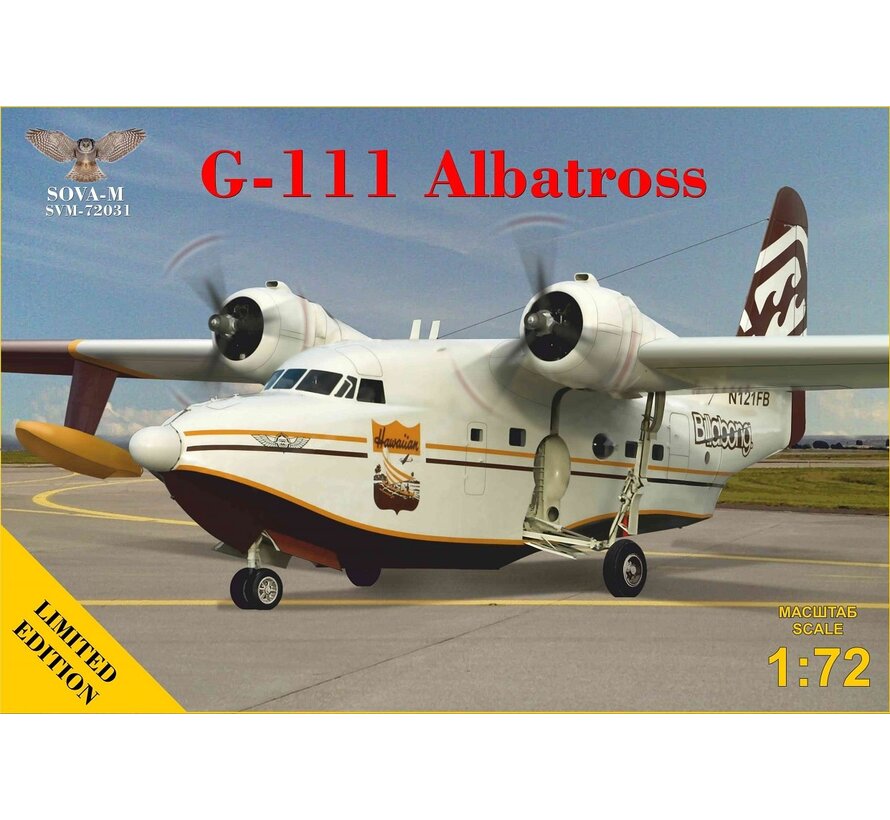 SOVA-M Grumman G-111 Albatross amphibious aircraft 1:72