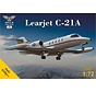 SOVA-M Learjet C-21A jet utility aircraft USAF 1:72