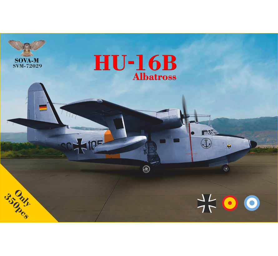 SOVA-M HU-16B "Albatross" flying boat (Germany/ Spain/ Argentina) 1:72