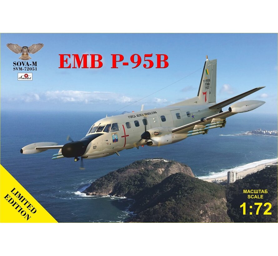 SOVA-M EMB P-95B Bandeirante Brazilian Air Force 1:72