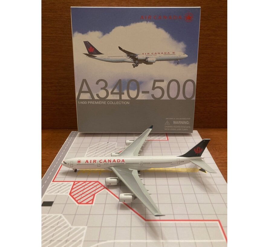 A340-500 Air Canada C-GKOM 'Green tail' 1:400 **Collection sale**