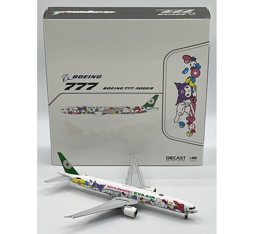 B777-300ER Eva Air Sanrio Lolly Jet B-16740 1:400 +New Arrival+
