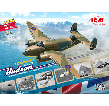 ICM Model Kits Lockheed Hudson Mk.III 1:48 NEW TOOL 2026