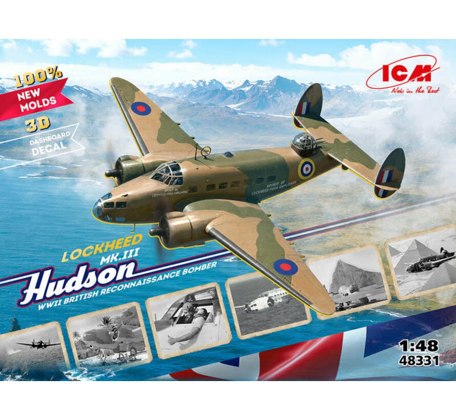 Lockheed Hudson Mk.III 1:48 NEW TOOL 2026