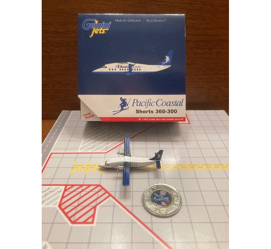 Shorts 360-300 Pacific Coastal C-GPCF 'skier' 1:400**Collection sale