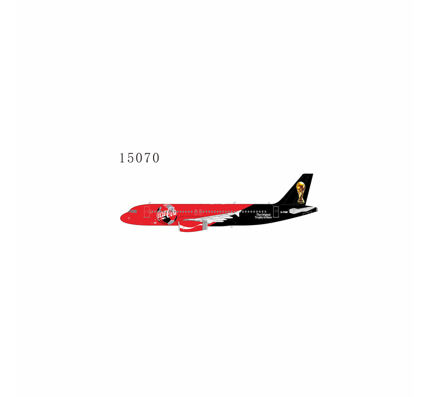A320 Titan Airways Coca-Cola FIFA World Cup G-POWK 1:400 *New Arrival