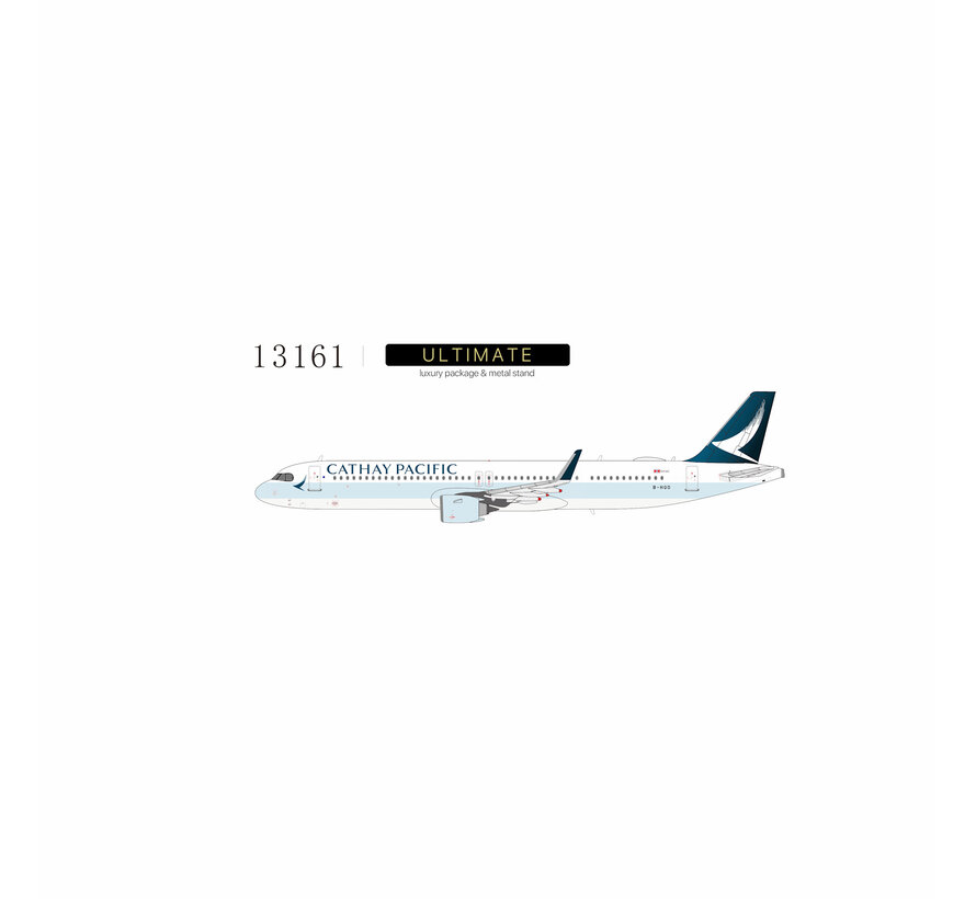 A321neo Cathay Pacific Airways large titles B-HQD 1:400 Ultimate with stand *New Arrival