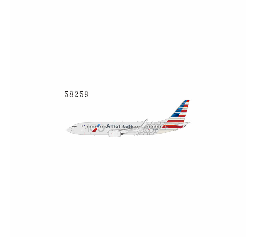 B737-800W American Airlines 100th Anniversary N840NN 1:400 winglets *New Arrival