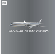 NG Models A350-1000 Starlux Airlines Airsorayama Silver B-58553 1:400 *New Arrival