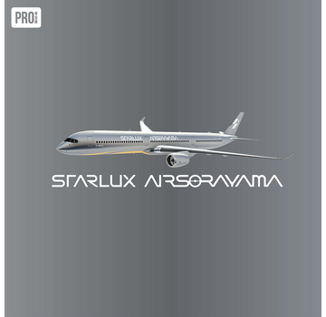 NG Models A350-1000 Starlux Airlines Airsorayama Silver B-58553 1:400 *New Arrival