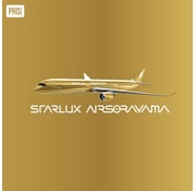 NG Models A350-1000 Starlux Airlines Airsorayama Gold B-58554 1:400 *New Arrival