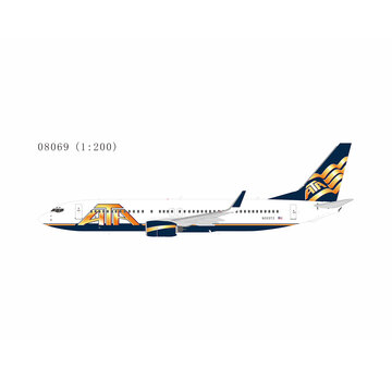NG Models B737-800W ATA American Trans Air N333TZ 1:200 winglets with stand *New Arrival